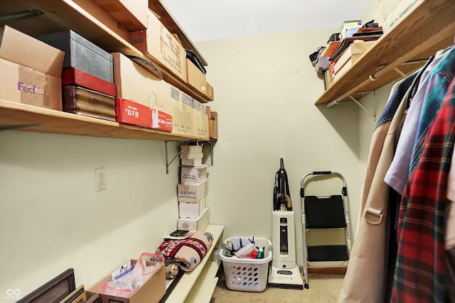 view of spacious closet