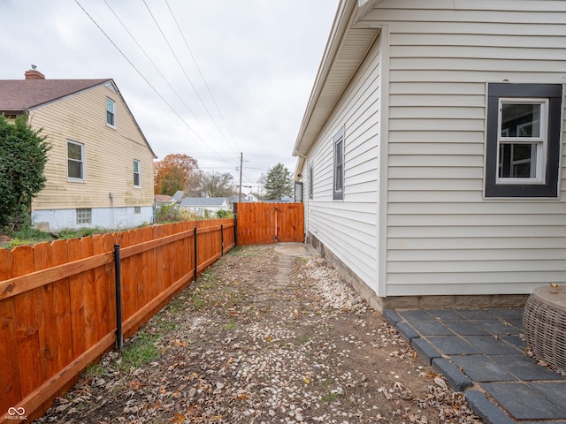 view of side of home