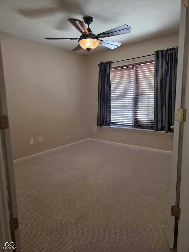 4835 Franklin Villas Dr, Indianapolis, IN 46237 - empty room featuring carpet floors and a ceiling fan