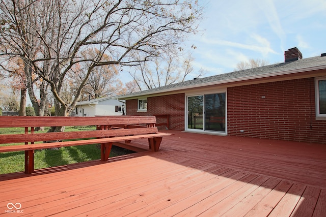 view of deck