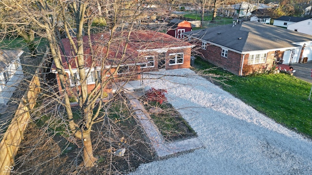 aerial view