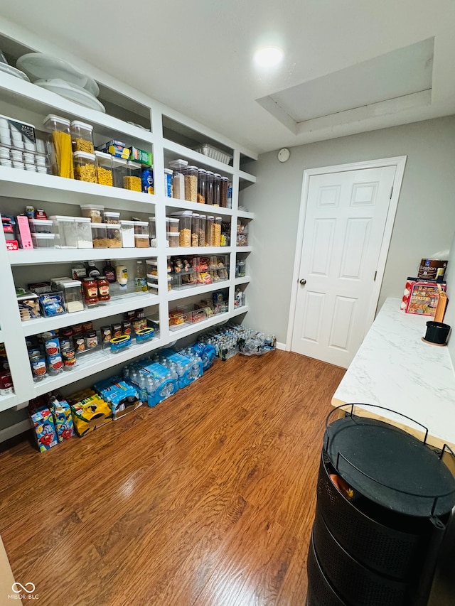 view of pantry