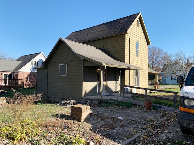 view of back of house