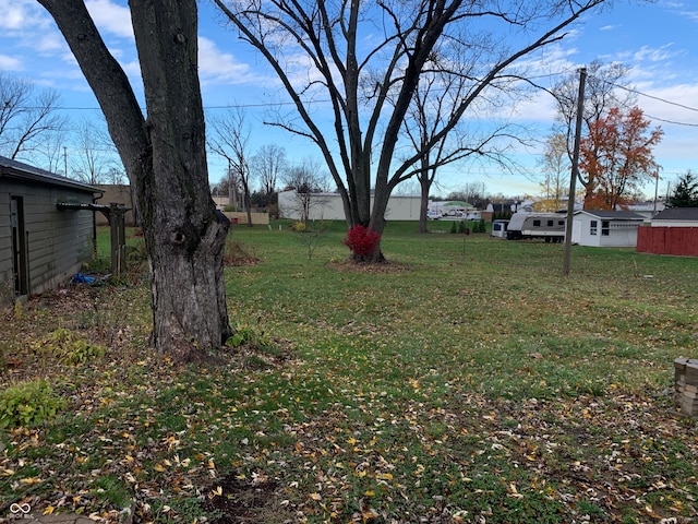 view of yard