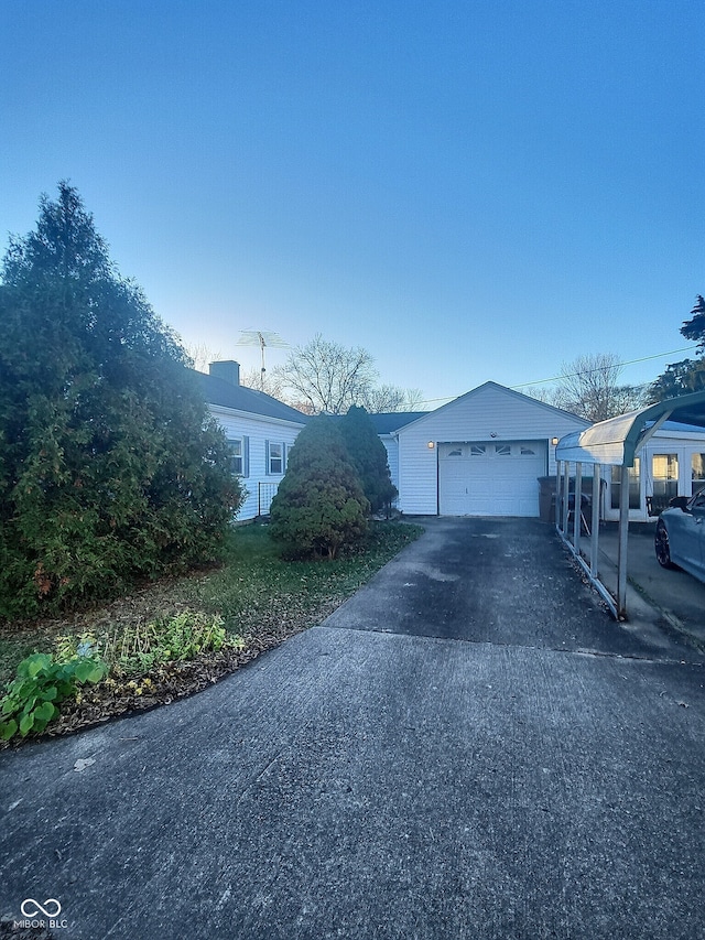 view of front of house