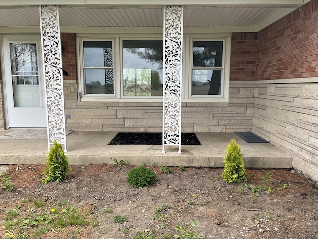 11 S 1050 W, Jamestown, IN 46147 - exterior view of brick siding