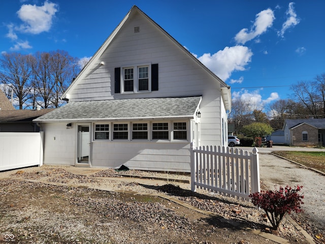 view of front of house