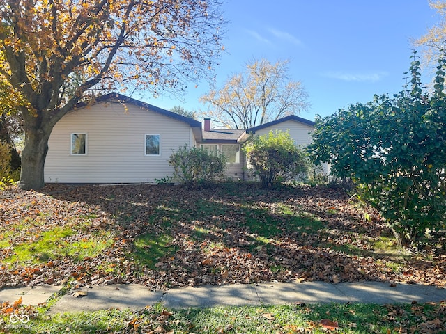 view of side of property