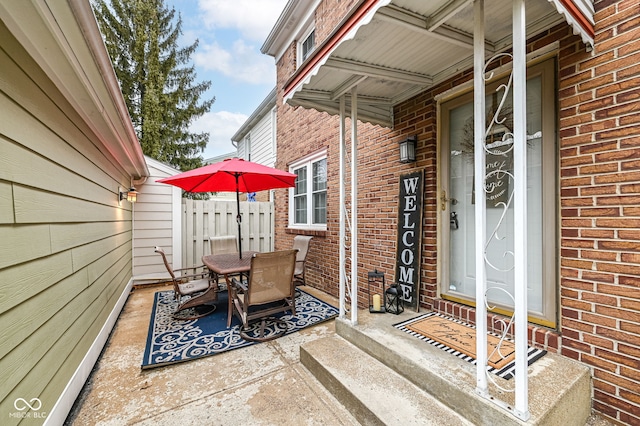 view of patio / terrace