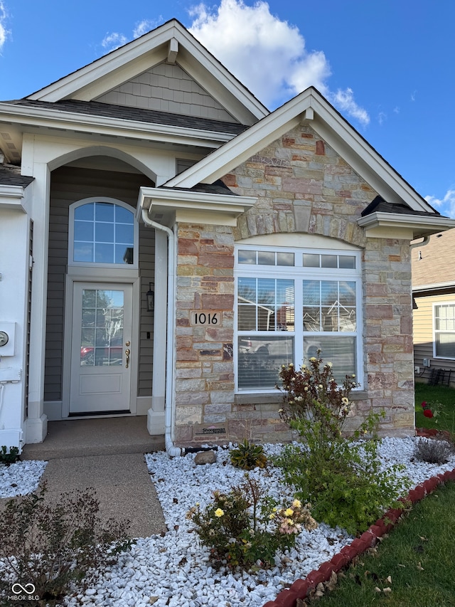 view of property entrance