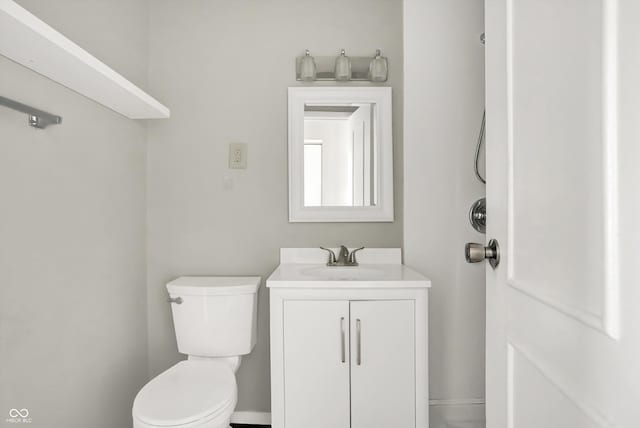 8902 Carla Dr, Indianapolis, IN 46219 - bathroom with vanity and toilet