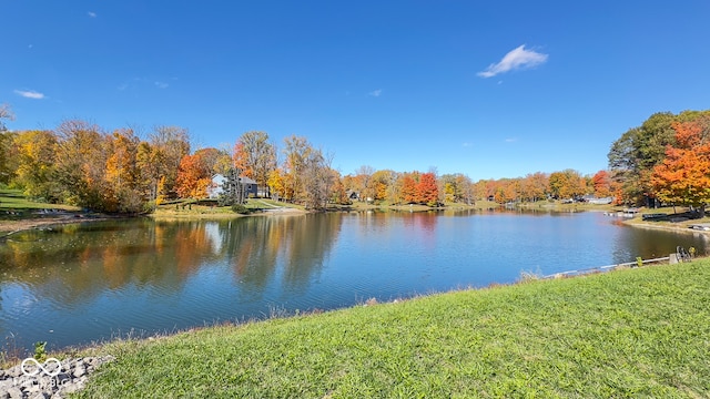 property view of water