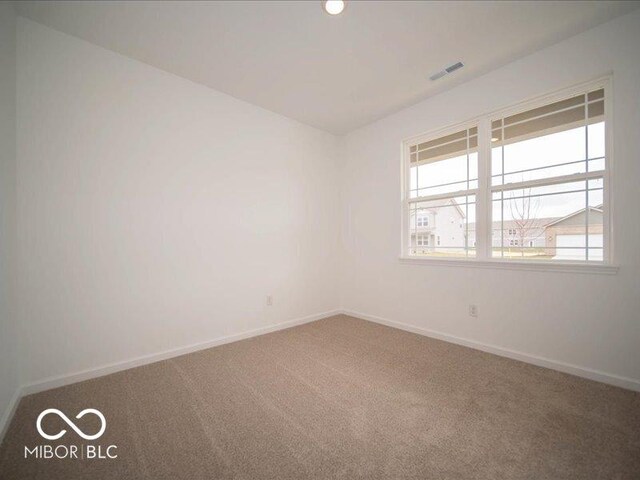 6322 Granby Dr, Whitestown, IN 46075 - spare room featuring carpet and recessed lighting