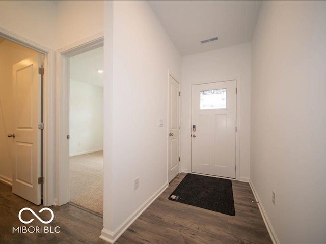 6322 Granby Dr, Whitestown, IN 46075 - doorway featuring wood finished floors and baseboards