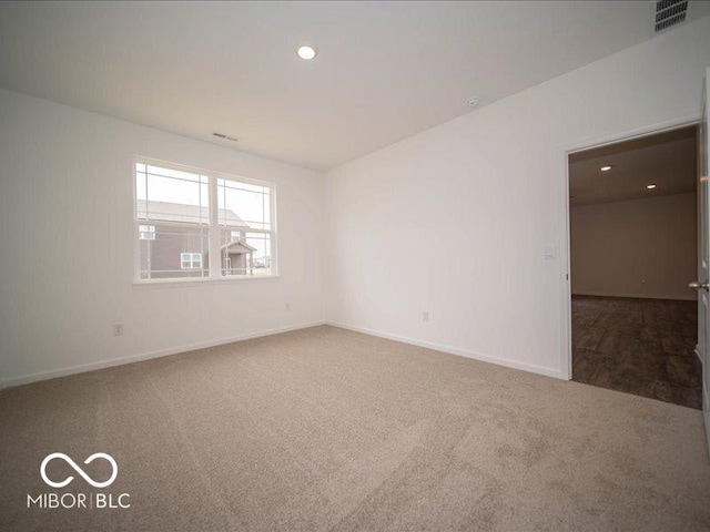 6322 Granby Dr, Whitestown, IN 46075 - carpeted empty room featuring recessed lighting