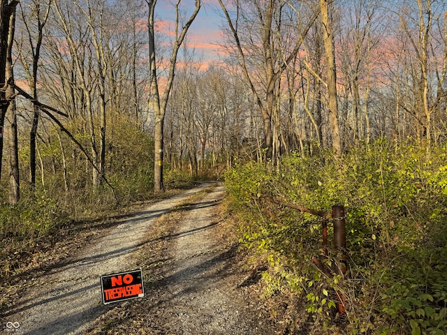 view of street