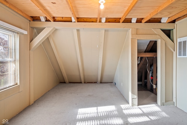 storage room with visible vents