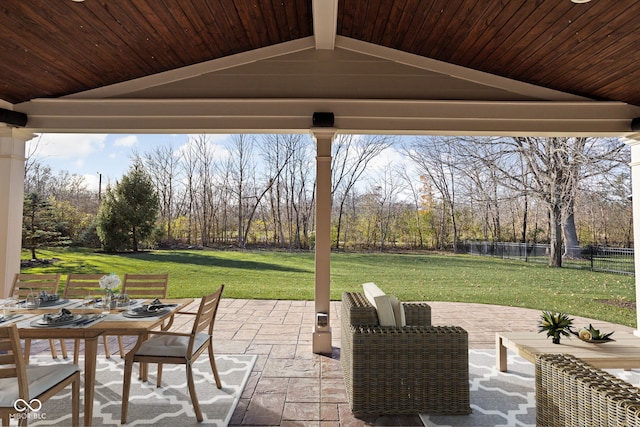 view of patio / terrace