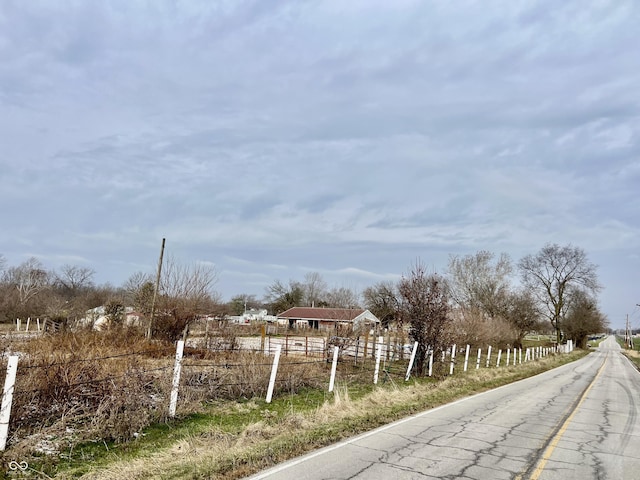 2750 N County Road 1000 E, Indianapolis, IN 46234 - view of asphalt street with a view of rural / pastoral area