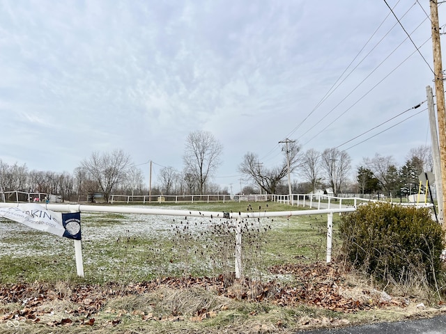 2750 N County Road 1000 E, Indianapolis, IN 46234 - view of yard with volleyball court and a view of countryside