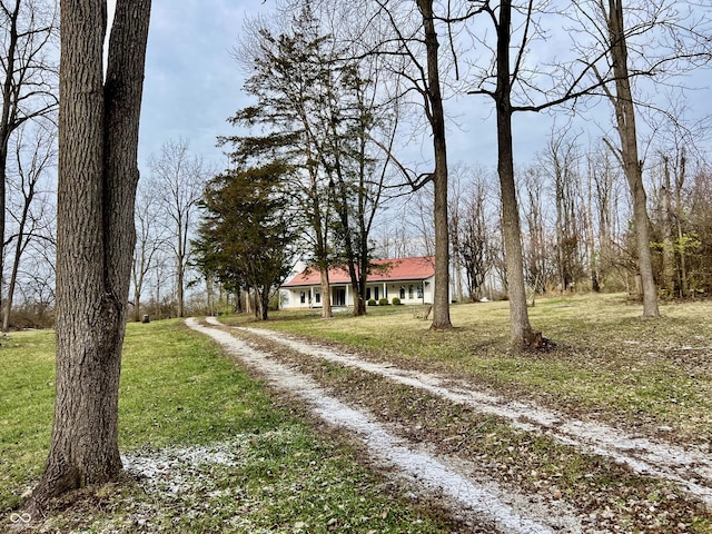 2750 N County Road 1000 E, Indianapolis, IN 46234 - view of dirt / gravel road