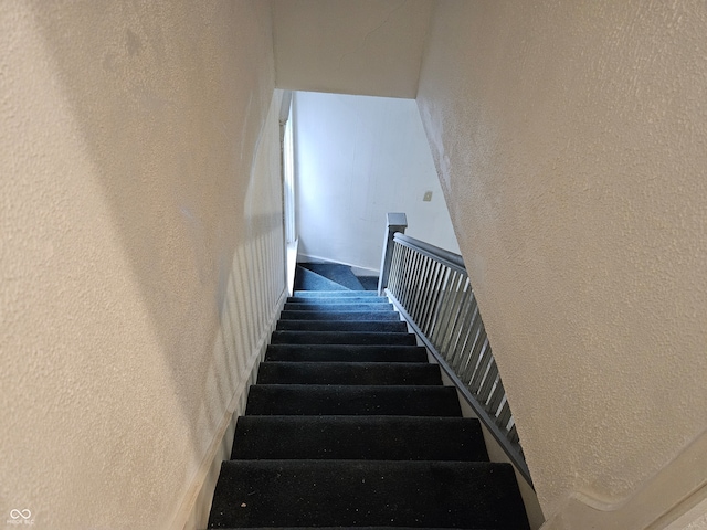 view of staircase