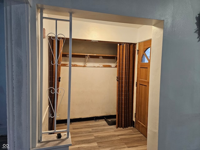 view of closet