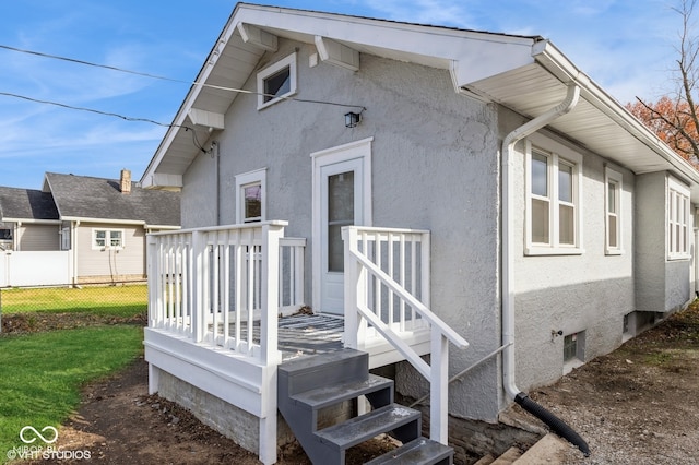 view of rear view of house