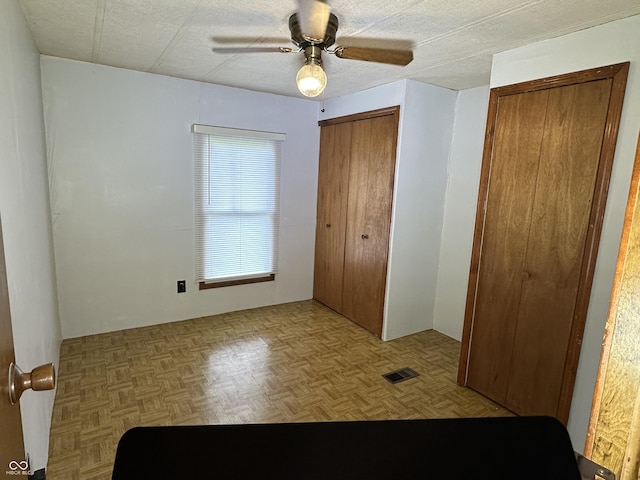 8418 S State Road 39, Clayton, IN 46118 - unfurnished bedroom with ceiling fan