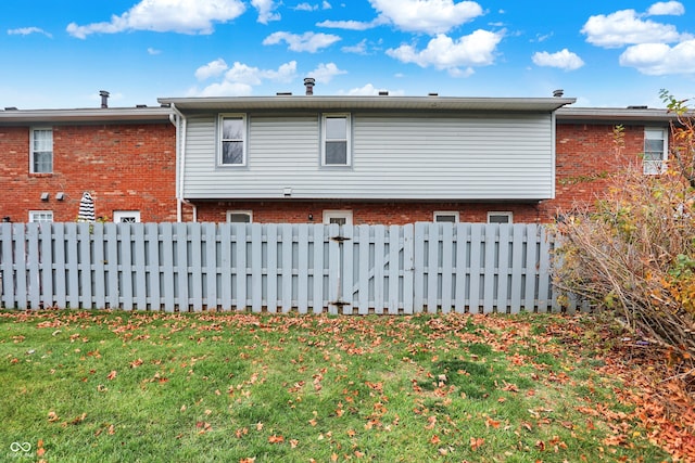 view of rear view of house