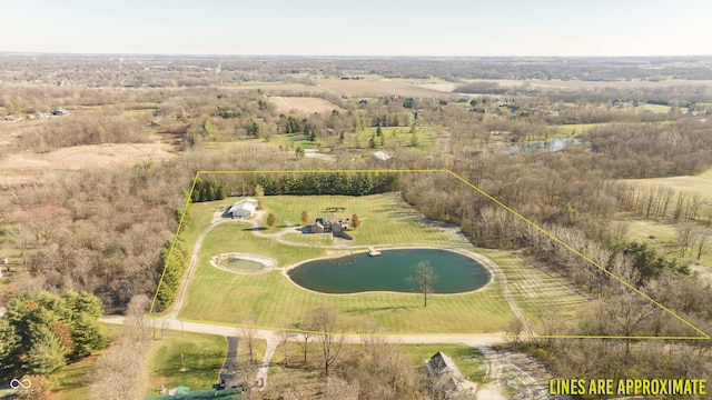 1510 S Greensboro Pike, New Castle, IN 47362 - bird's eye view featuring a water view