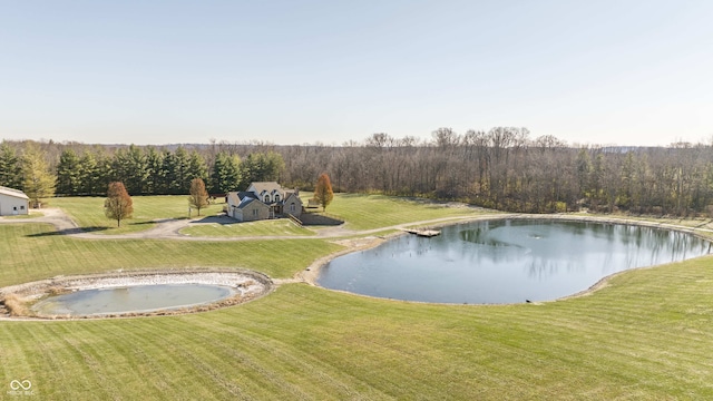 1510 S Greensboro Pike, New Castle, IN 47362 - exterior space featuring a lawn and a water view