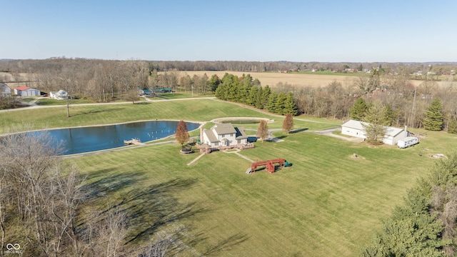 1510 S Greensboro Pike, New Castle, IN 47362 - drone / aerial view with a water view