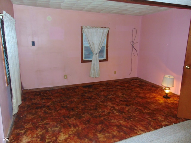 empty room with carpet