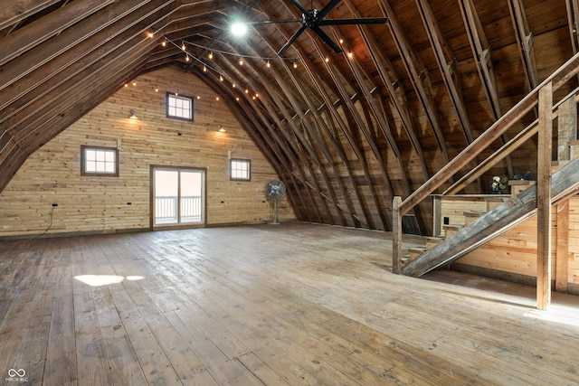 9462 N Rushville Rd, Knightstown, IN 46148 - view of unfinished attic