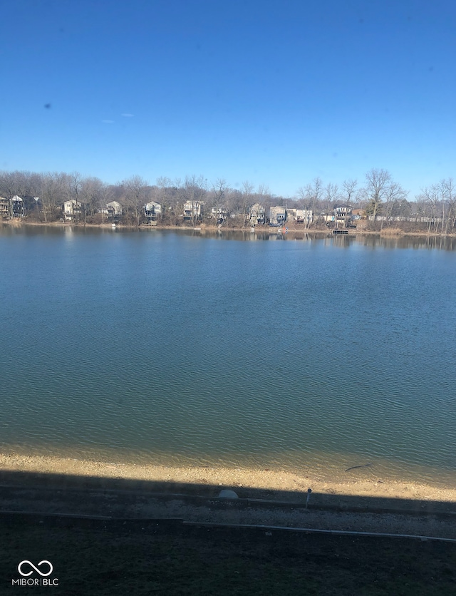 view of water feature