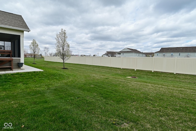 17345 Northam Dr, Westfield, IN 46074 - view of yard featuring fence