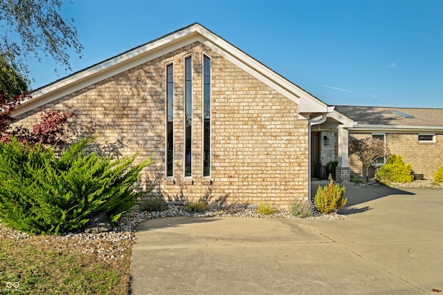 view of home's exterior