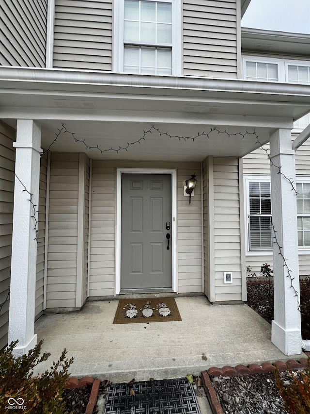 view of entrance to property