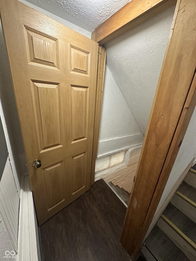 interior space featuring hardwood / wood-style flooring