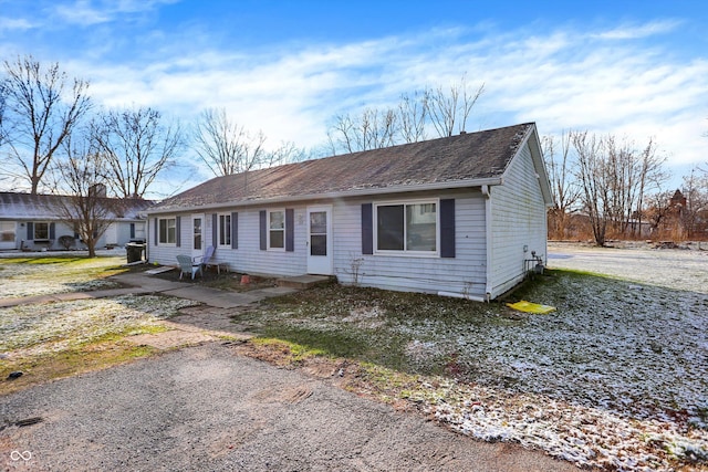 view of ranch-style house