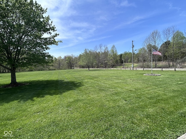 9695 S Houston Rd, Freetown, IN 47235 - view of yard