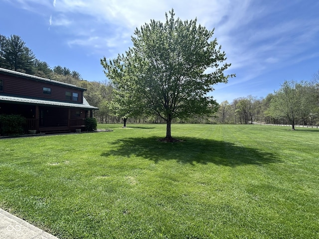9695 S Houston Rd, Freetown, IN 47235 - view of yard