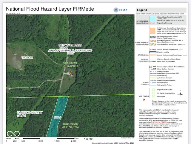 9695 S Houston Rd, Freetown, IN 47235 - map location