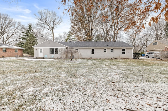 view of rear view of house