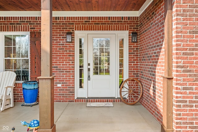 view of property entrance