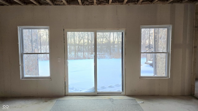 doorway featuring a healthy amount of sunlight