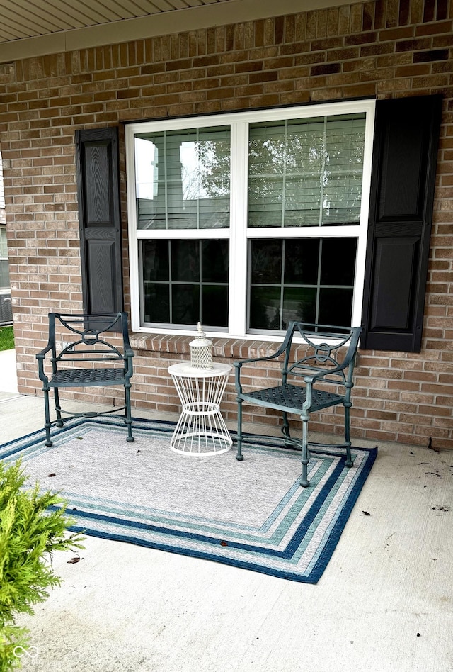 view of patio with covered porch