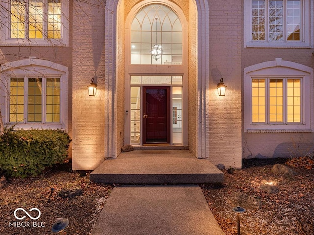 view of property entrance