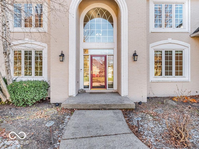 view of property entrance